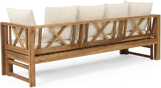 Outdoor Sofa Daybed, Convertible Patio Furniture - Image 8