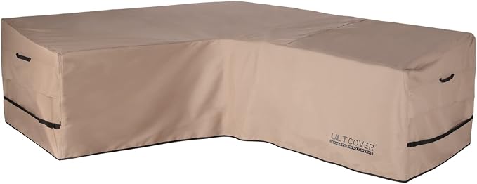 ULTCOVER Patio V-Shaped Sofa Cover Waterproof by ULTCOVER