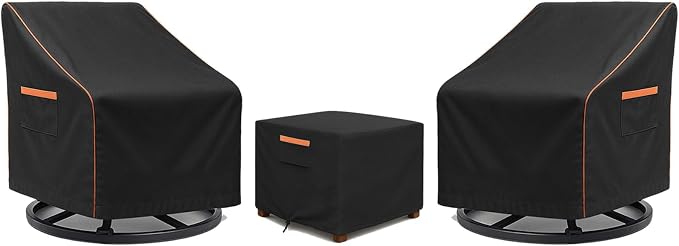 3-Piece Patio Furniture Cover Set by BRUXOLAY