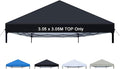 Joramoy 10×10 Canopy Replacement Top Only, Waterproof Pop Up Canopy Tent Top by Home