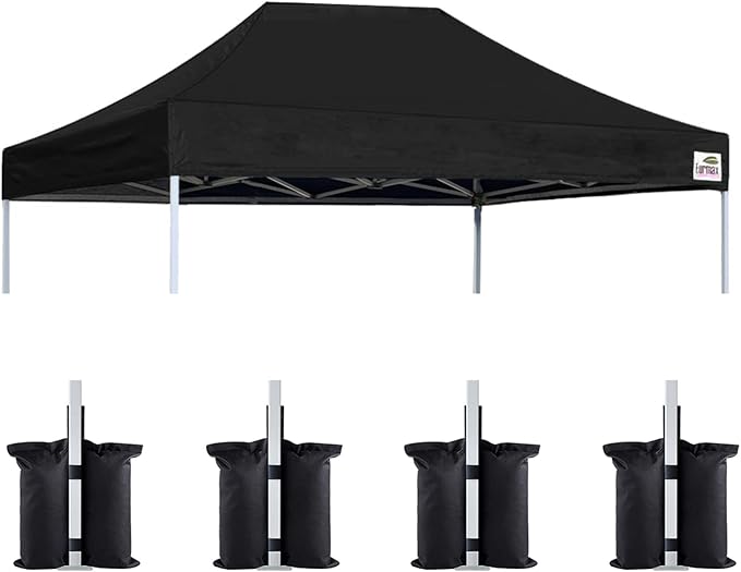 Eurmax USA Pop Up Canopy Replacement Canopy Tent Top Cover, Instant Canopy Top by Eurmax