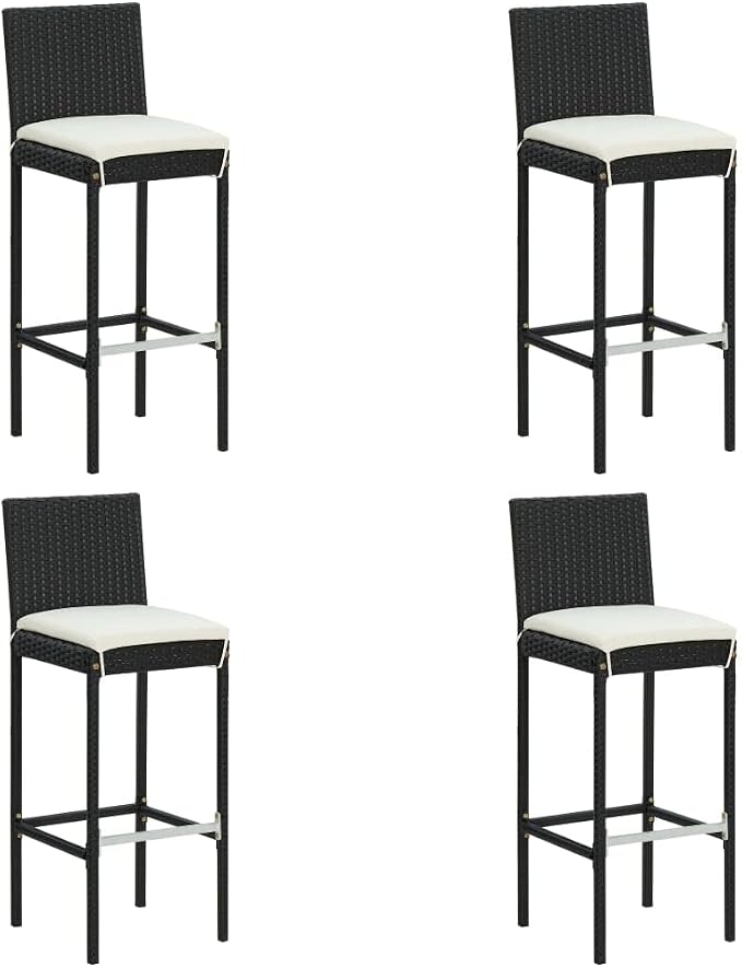 vidaXL 5-Piece Outdoor Patio Bar Set - Image 6