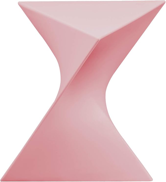 LeisureMod Modern Pink Accent Side Table by LeisureMod