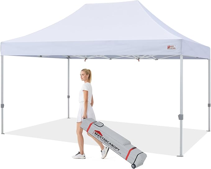 MASTERCANOPY Pop Up Canopy Tent 10x15 Instant Shelter by MASTERCANOPY