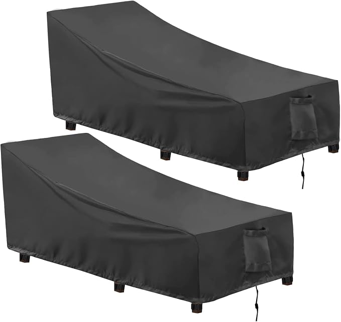 OutdoorLines Outdoor Waterproof Patio Chaise Lounge Chair Cover by OutdoorLines