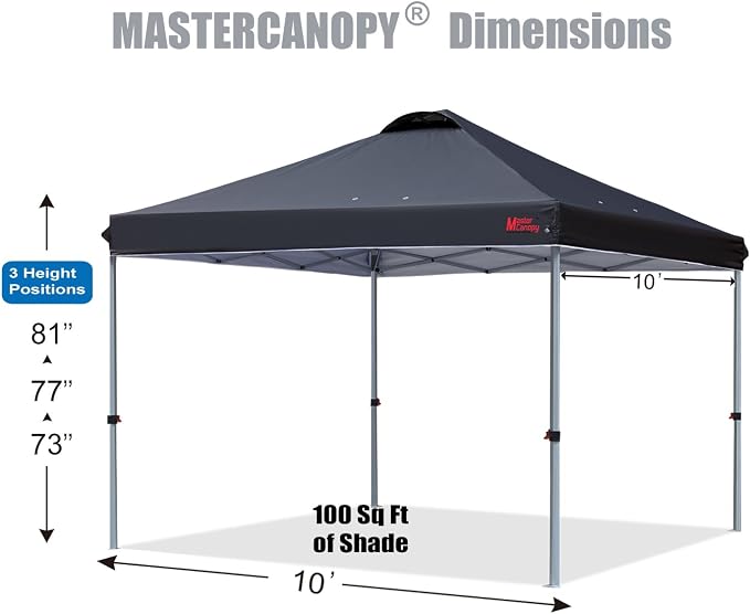 MASTERCANOPY Durable Pop-up Canopy Tent - Image 2