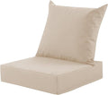 Outdoor Deep Seat Cushion Set, 24x24 Inch Water-Resistant & Fade-Resistant by MuaMelop