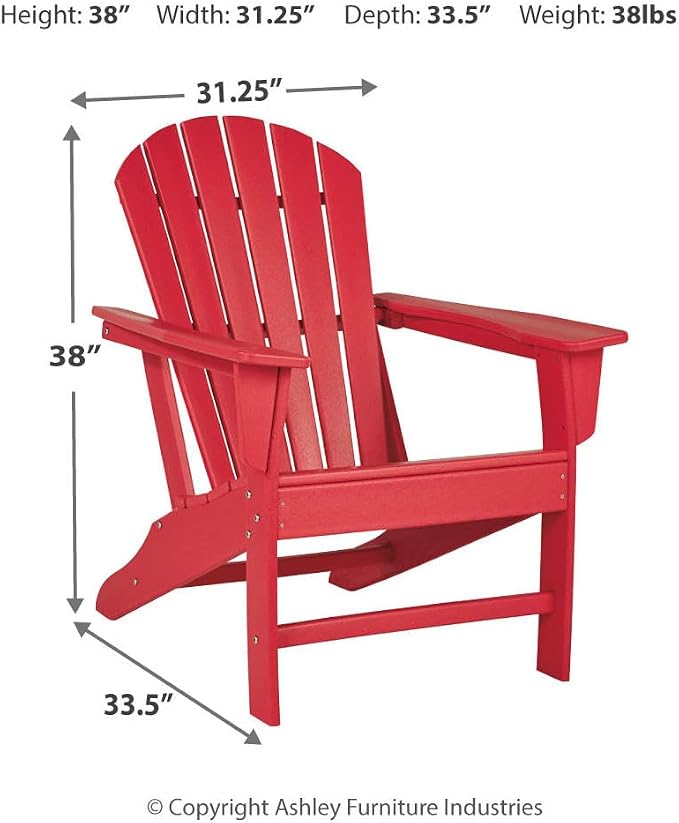 Signature Design by Ashley Sundown Treasure Outdoor Patio HDPE Weather - Image 3