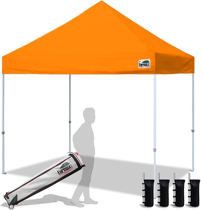 Eurmax USA Standard 10x10ft Patio Pop Up Canopy Tent by Eurmax