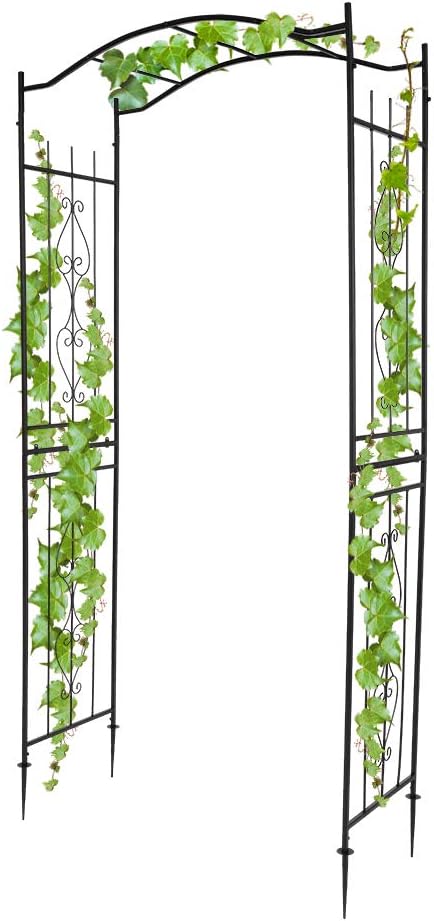 VINGLI Garden Arbor, Arch for Wedding Ceremony Party, Christmas Garden Decor by VINGLI
