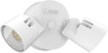 Lithonia Lighting HomeGuard 2-Light LED Outdoor Flood Lights, Wall or Ceiling by AcuityBrands
