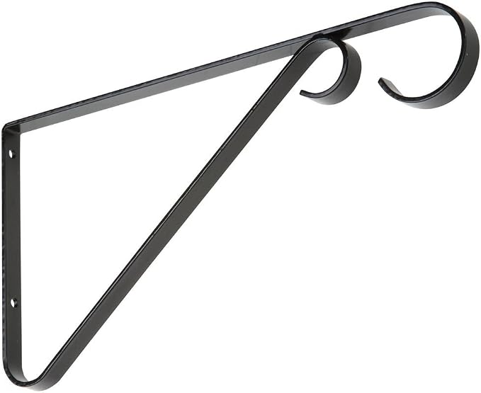 National Hardware N274-563 V2653 Plant Bracket in Black, 9 Inch by NationalHardware