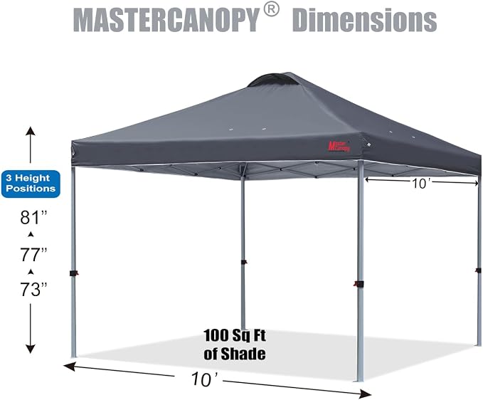MASTERCANOPY Durable Pop-up Canopy Tent - Image 2