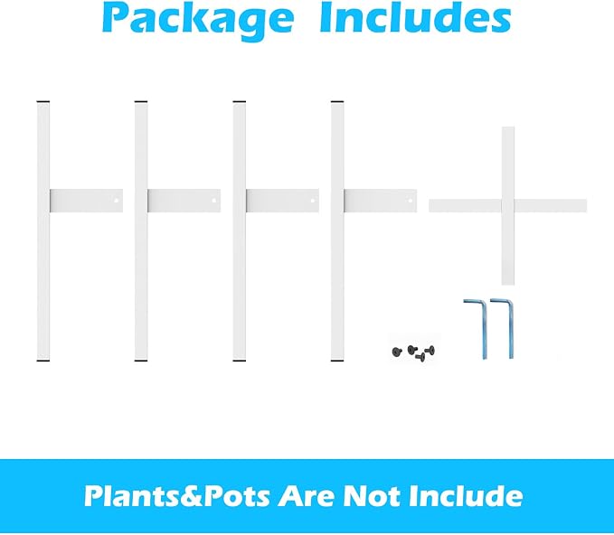 Heavy Plant Stand for 10"-16" Plant Pot Indoor Outdoor Corner, Adjustable Metal - Image 4