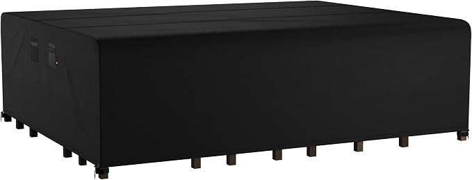 iBirdie Outdoor Patio Furniture Set Covers 180 x 96 inch Waterproof - Image 9