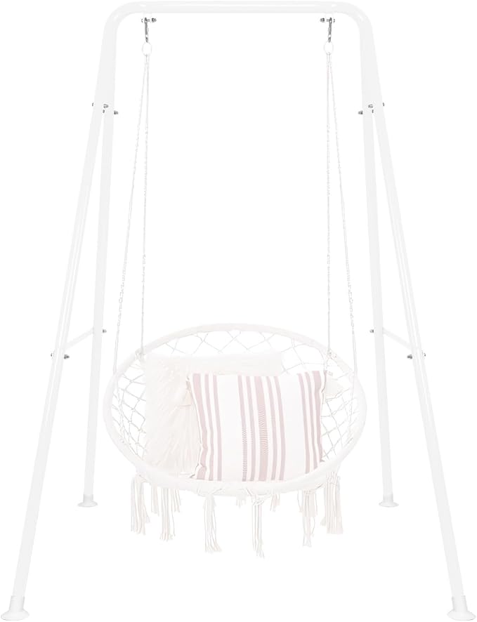 Hammock Chair Stand, Heavy-Duty A-Frame Metal Swing Stand by AUTOKAKUM