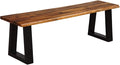 Giantex Wooden Dining Bench Seating Chair Rustic Indoor &Outdoor Furniture by Giantex