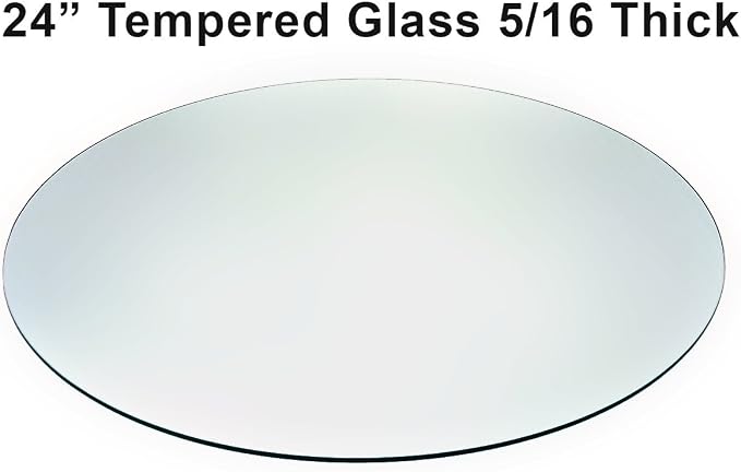 Audio-Visual Direct 24" Tempered Glass Table Top - Image 4