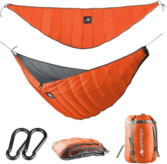 AYAMAYA Single & Double Hammock Underquilt Full Length Big Size Under Quilts by AYAMAYA