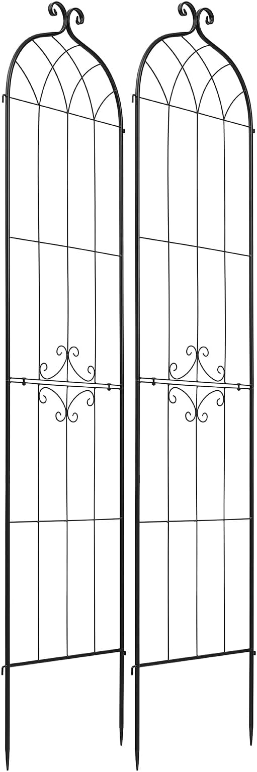 VEVOR Garden Trellis, 87 x 20 inch Rose Trellis, 2 Packs Garden Flower Rose - Image 9