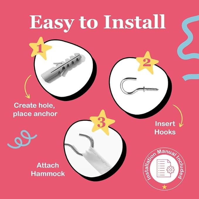 Lilly's Love Large Stuffed Animal Hammock | Corner Hanging Organizer, Stuffed - Image 5
