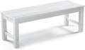 Stoog Outdoor Bench, 2-Person Patio Backless Bench, Outdoor Benches Weatherproof by Stoog