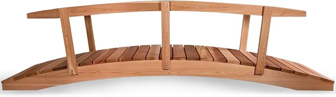 All Things Cedar FB144-R Garden Bridge - Image 2