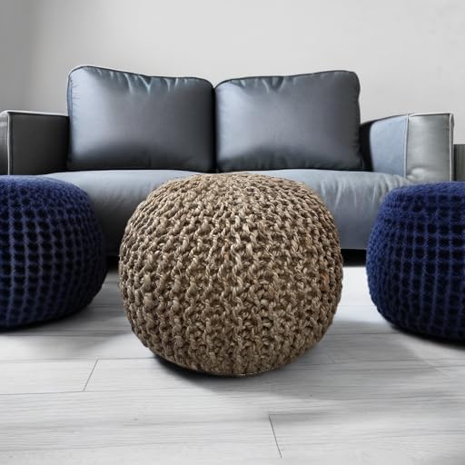 S & L Homes Pouf Ottoman - Image 5