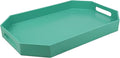 Green Octagonal Serving Tray by SforGUVA