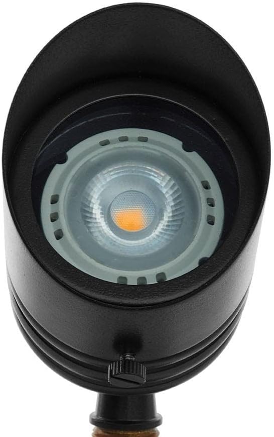 VOLT Fat Boy 12V Brass Outdoor Spotlight - Image 3