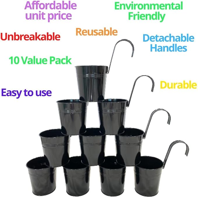 LaLaGreen Small Hanging Planters - Image 6