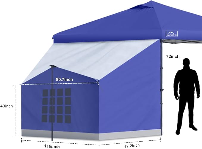KAMPKEEPER Side Tent, Camping Tent - Image 4