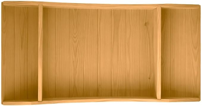6 FT Oak Amish Made Pinewood Heavy Duty Garden Bridge - Image 5
