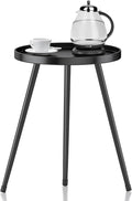 SYQ Round Metal Side Table Small End Table by SYQ