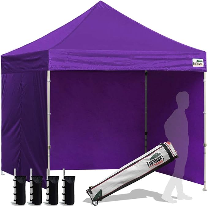 Eurmax USA 8'x8' Pop-up Canopy Tent Commercial Instant Canopies by Eurmax
