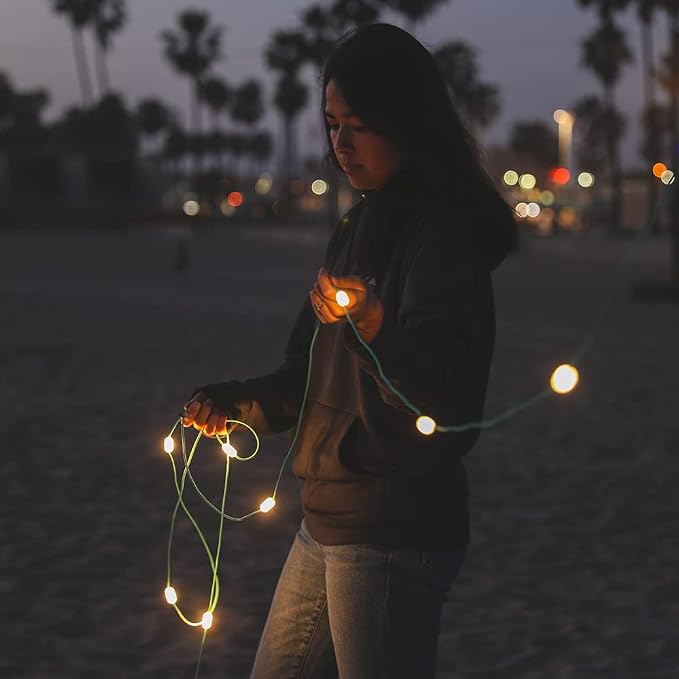MPOWERD Luci Solar String Lights: Rechargeable via Solar and USB, Power Bank - Image 18