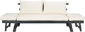 Safavieh PAT6745A Outdoor Collection Tandra Grey Modern Contemporary Daybed Day by SAFAVIEH