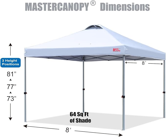 MASTERCANOPY Pop-up Canopy Tent - Image 2