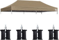 Eurmax USA 10x20 Pop Up Canopy Replacement Canopy Tent Top Cover, Instant by Eurmax