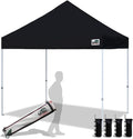 Eurmax USA 8'x8' Pop Up Canopy Tent Commercial Instant Canopies by Eurmax