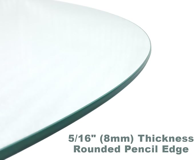 Audio-Visual Direct Tempered Glass Patio Table Top - Image 4