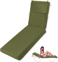 1 Pcs Indoor Outdoor Chaise Lounge Cushions Sponge Bench Outdoor Furniture by SmoothNovelty