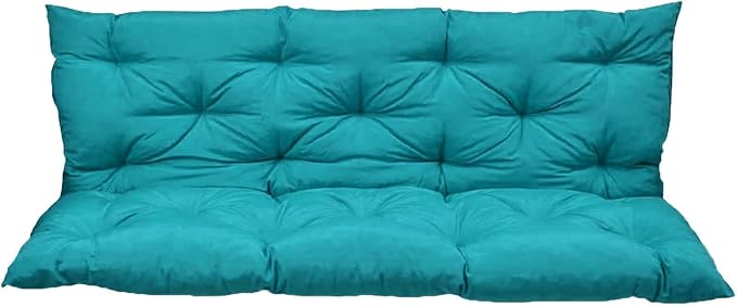 Outside Benches Cushion with Backrest, Thicken Waterproof Swing Cushions 2/3 by Unknown