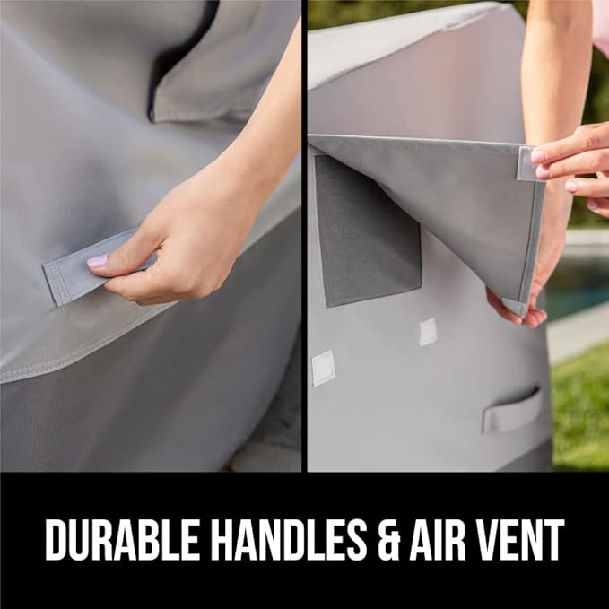 GORILLA GRIP Waterproof Medium Outdoor Patio Chair Cover, 2 Pack, 40 Inch - Image 4