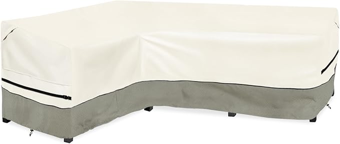 okcool Outdoor Sectional Sofa Cover Waterproof-L-Shaped Patio Furniture Covers by Okcool