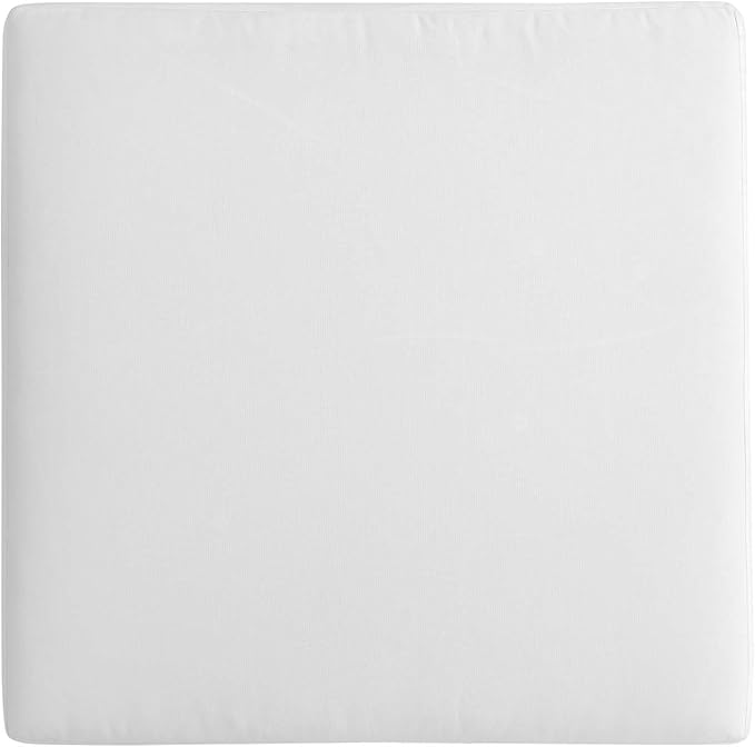Modway Tahoe Aluminum Ottoman in Gray White - Image 5