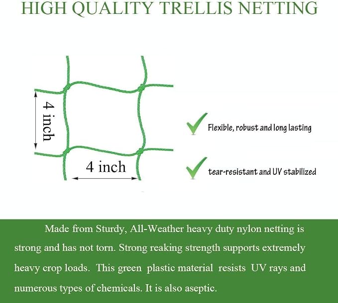 Trellis Netting for Climbing Plants - Image 2