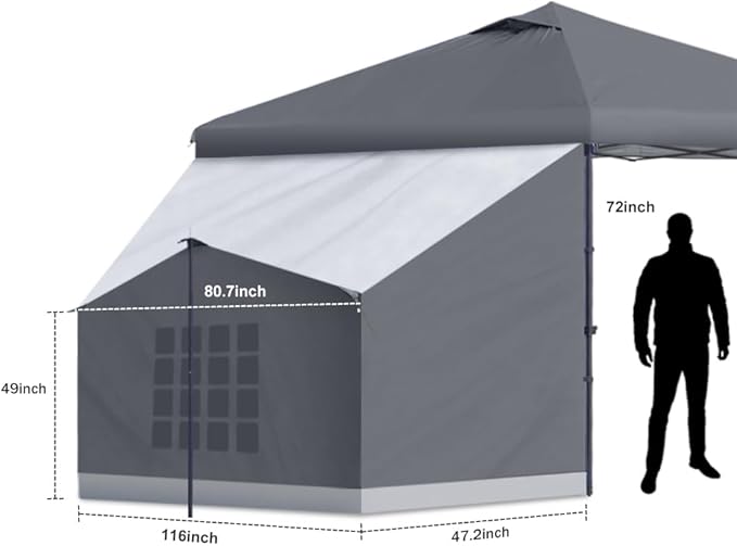 KAMPKEEPER Side Tent, Camping Tent - Image 4