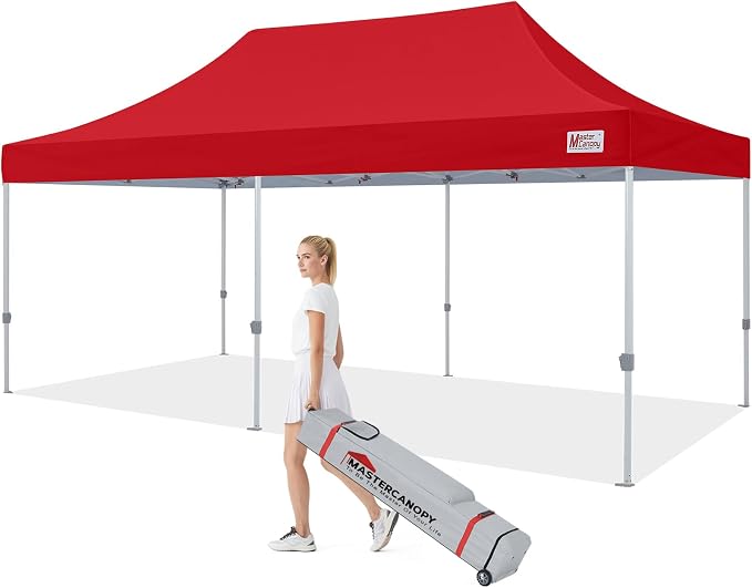 MASTERCANOPY Pop Up Canopy Tent Commercial Grade 10x20 Instant Shelter by MASTERCANOPY
