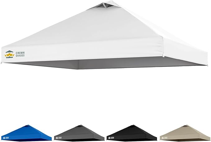 CROWN SHADES 10x10 Canopy Replacement Top by CrownShades
